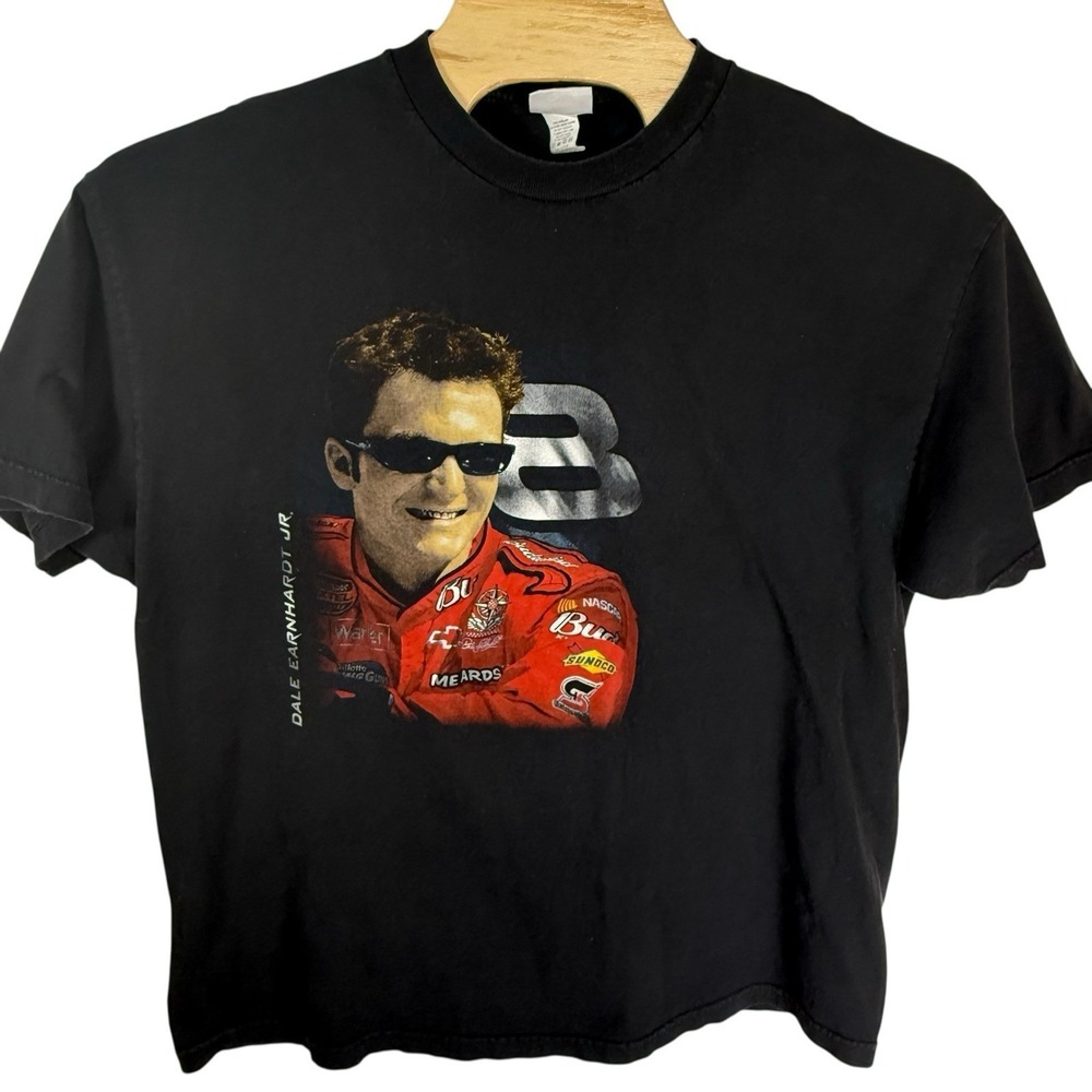 Dale Earnhardt Jr. Black 2XL Chase Authentics Bud #8 Nascar TShirt
